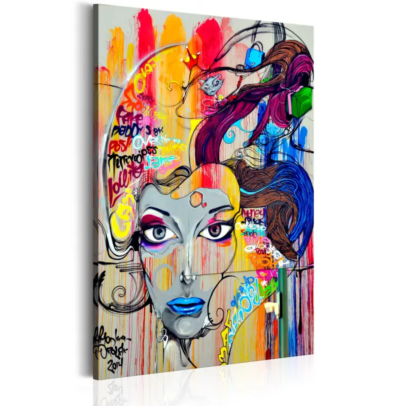 Schilderij - Colourful Thoughts - 40x60 Prix Réduit