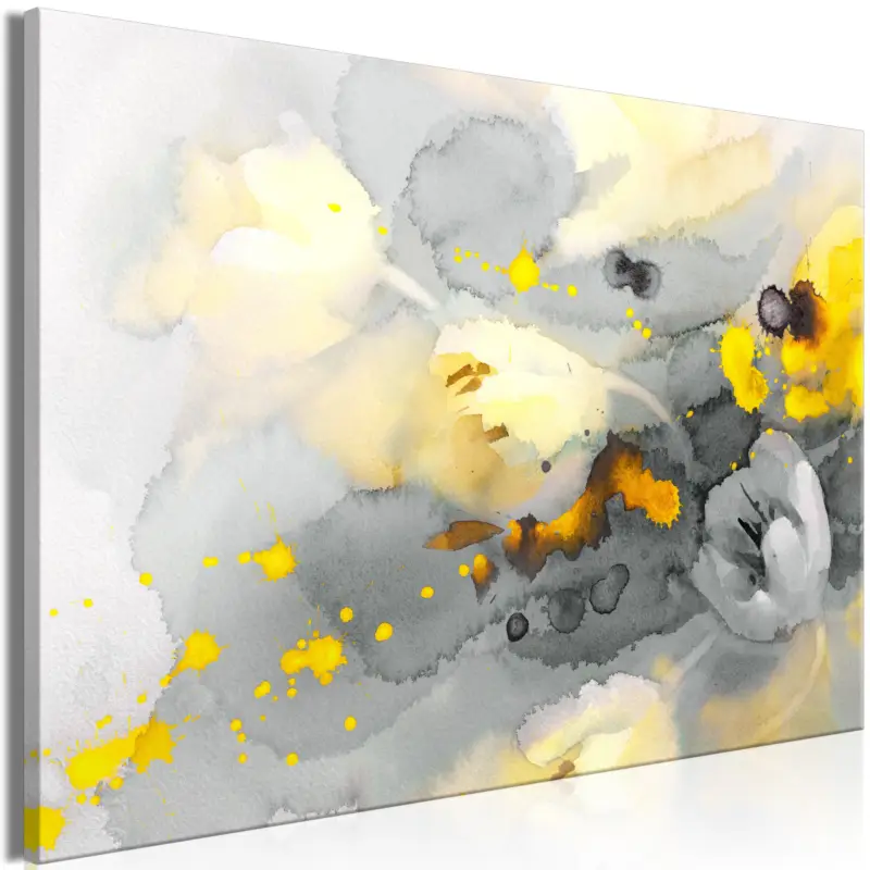 Schilderij - Colorful Storm of Flowers (1 Part) Wide - 120x80 Vente Flash