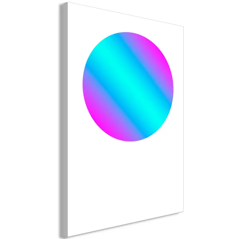 Acheter En Ligne Schilderij - Circle Gradient (1 Part) Vertical - 80x120