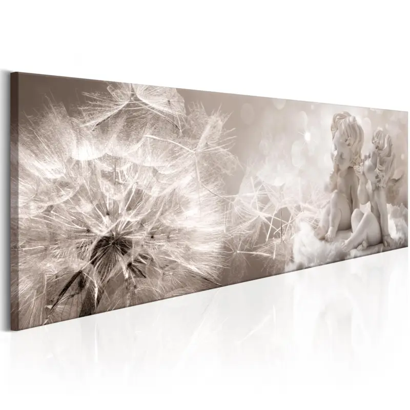 Usine Directe Schilderij - Cherubs and the Dandelion - 120x40