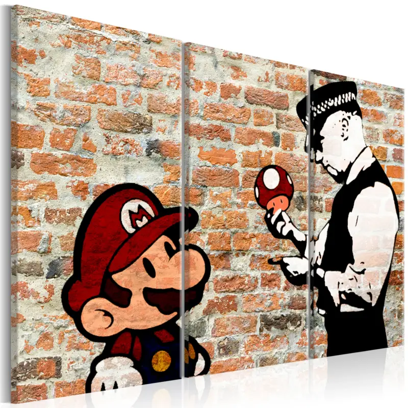 Acheter Direct Schilderij - Caught Mario - 90x60