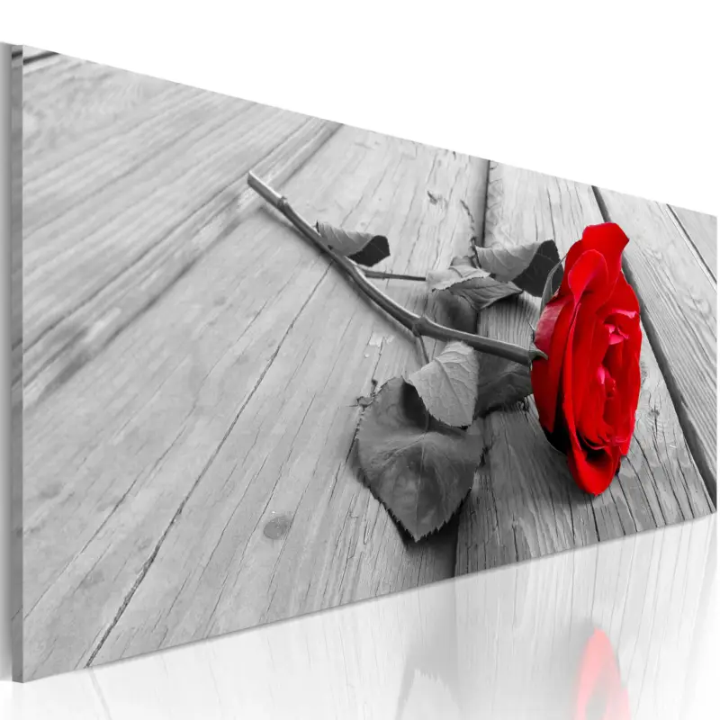 Solde Schilderij - Carmine rose - 120x40