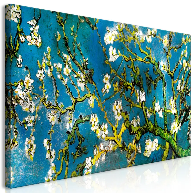 Seulement Aujourd’hui Schilderij - Blooming Almond (1 Part) Wide - 70x35