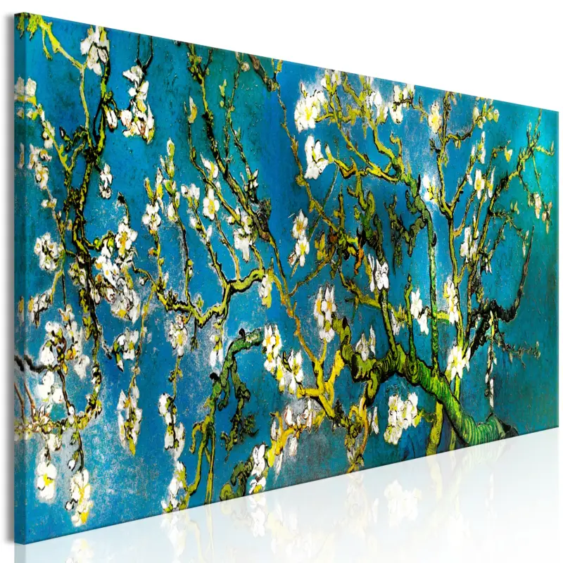 Bon Plan Schilderij - Blooming Almond (1 Part) Narrow - 150x50