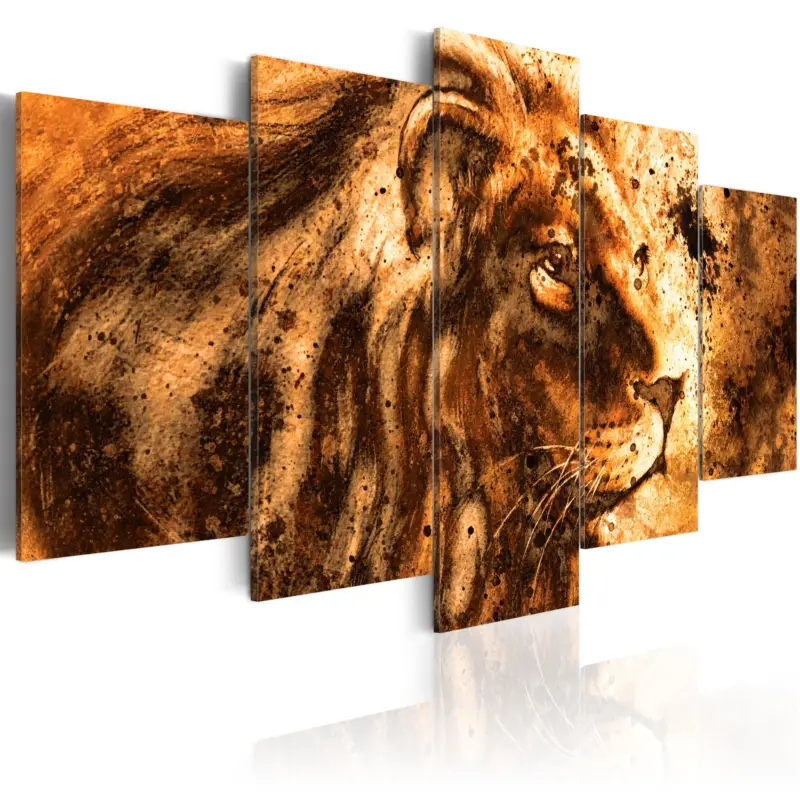 Achetez Aujourd’hui Schilderij - Beautiful Lion - 100x50