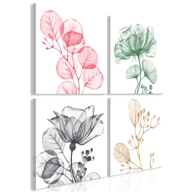 Vente Directe Schilderij - Beautiful Moments (4 Parts) - 60x60