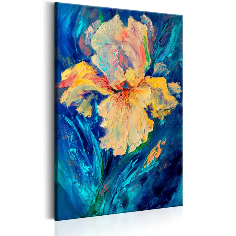 Vente Directe Schilderij - Beautiful Iris - 80x120