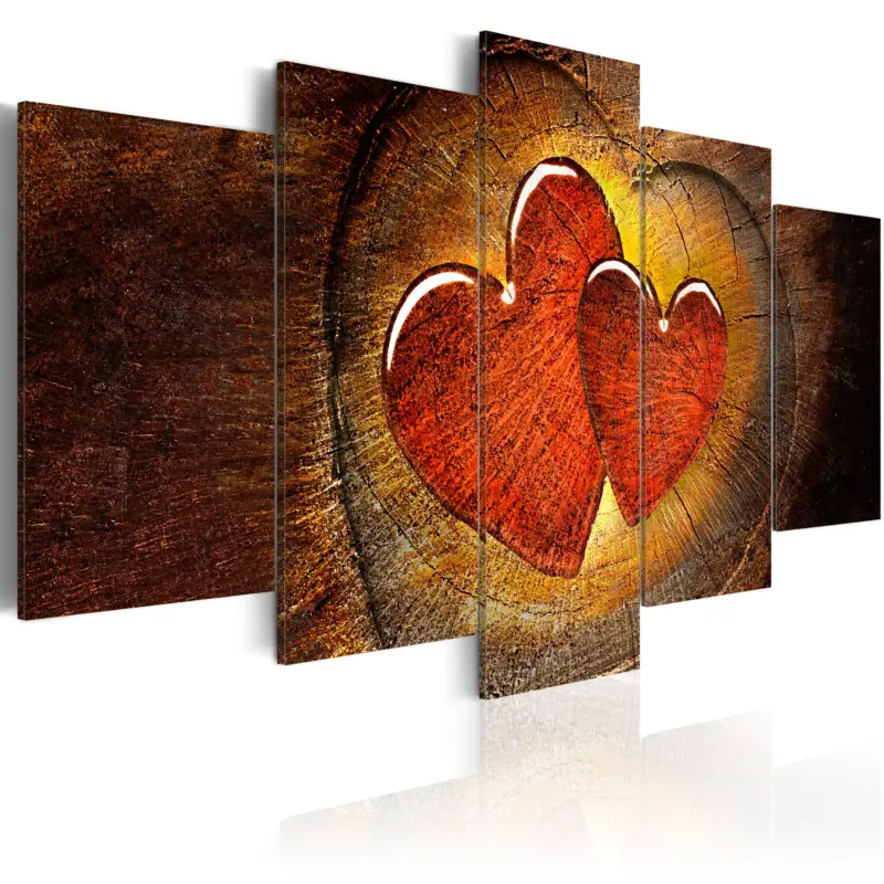 Vente Flash Schilderij - Beating of your heart - 200x100