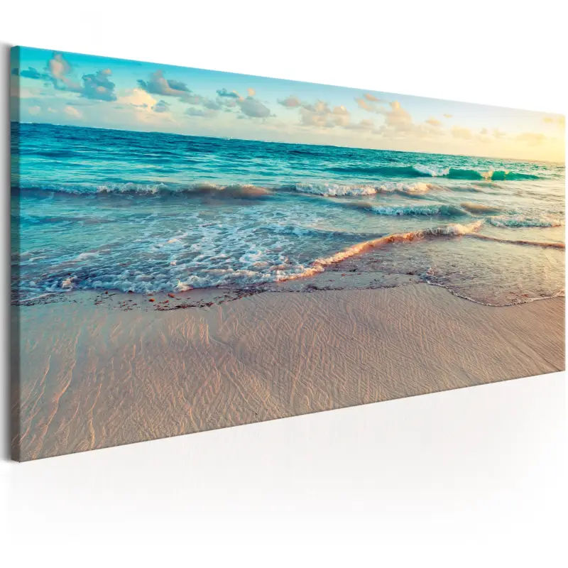 Commande En Gros Schilderij - Beach in Punta Cana (1 Part) Narrow - 120x40