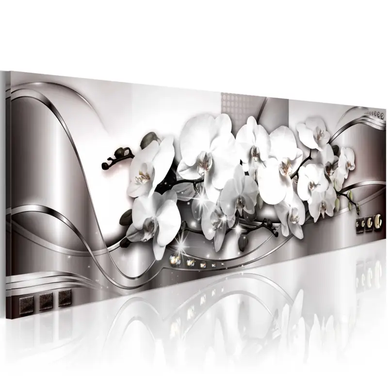 Commande En Gros Schilderij - Arrangement of flowers II - 135x45