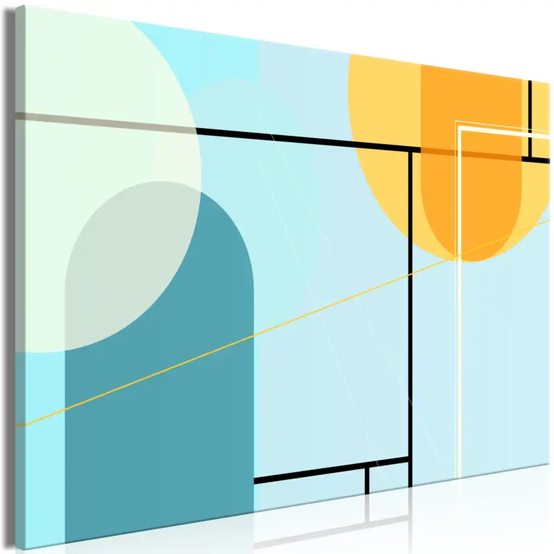 Seulement Aujourd’hui Schilderij - Arranged Ocean (1 Part) Wide - 60x40