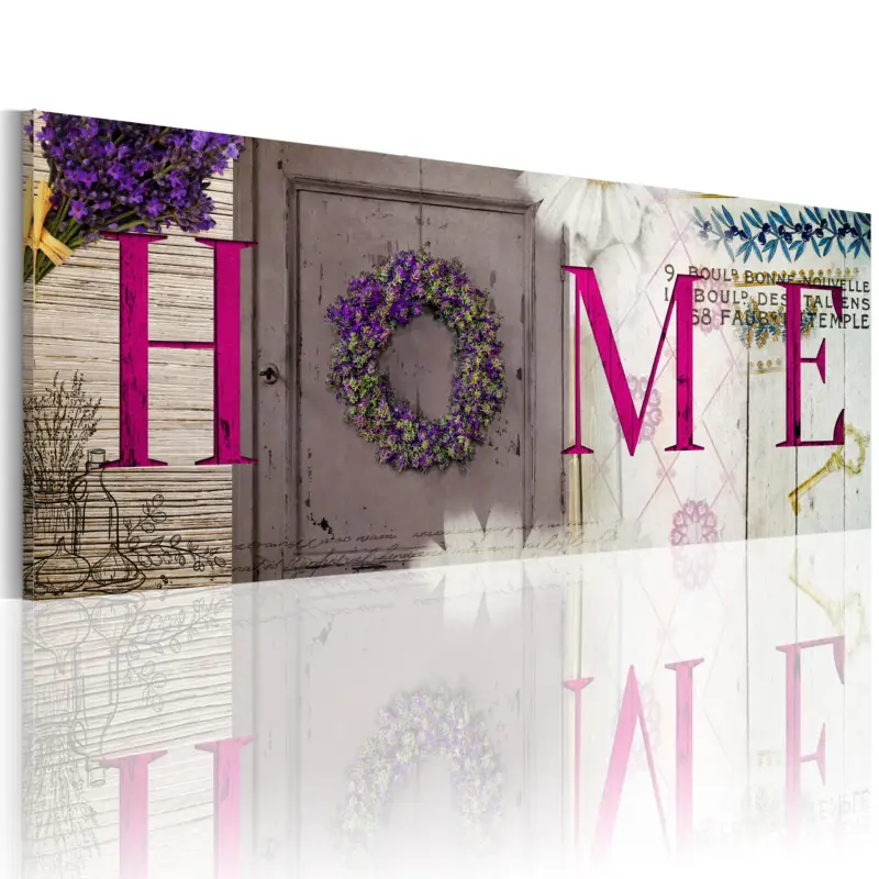 Schilderij - Vintage porch - 135x45 Prix Cassé