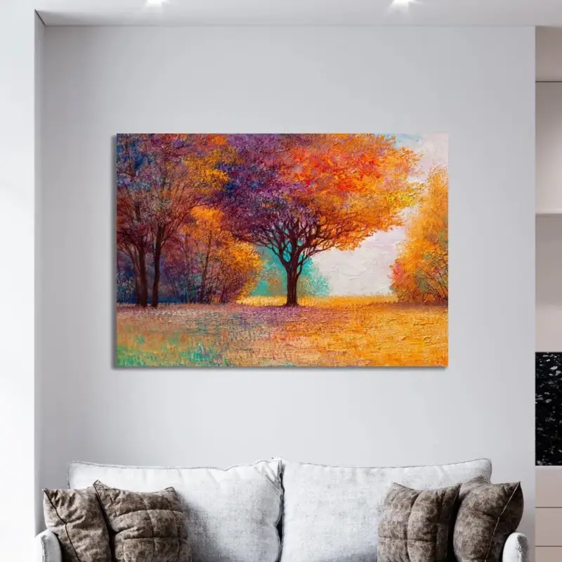 The Autumn Bloom Canvas schilderij - 30 x 20 cm Marque