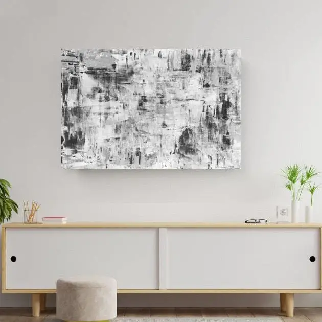 Top Vente Monochrome Splash Canvas schilderij - 60 x 40 cm