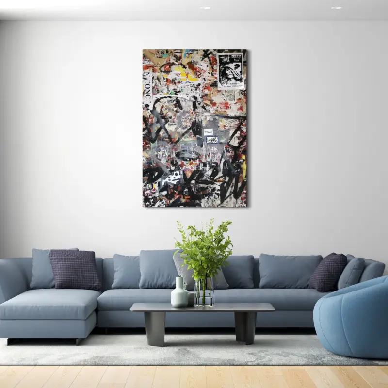 The Underground Canvas Schilderij - 30 x 20 cm Meilleur Prix