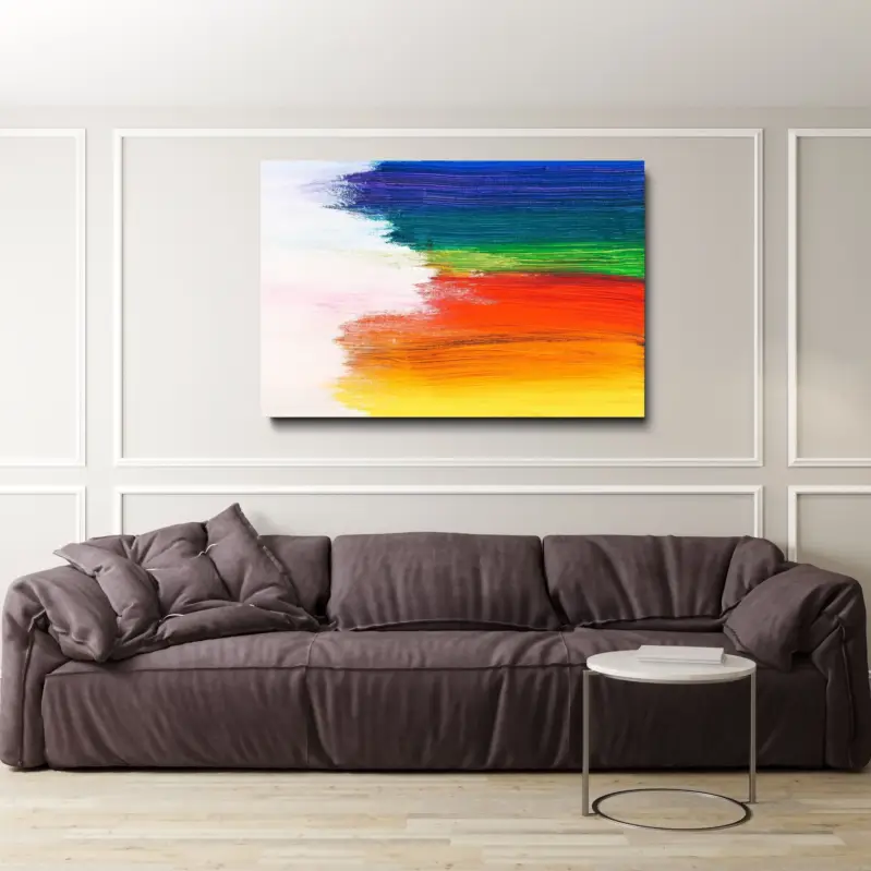 Acheter En Ligne Rainbow Canvas schilderij - 60 x 40 cm