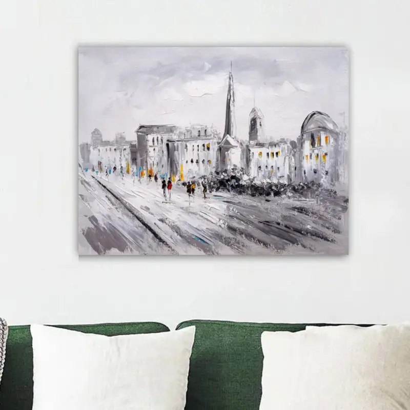 Colour In The Dark Canvas schilderij - 40 x 30 cm Super Prix