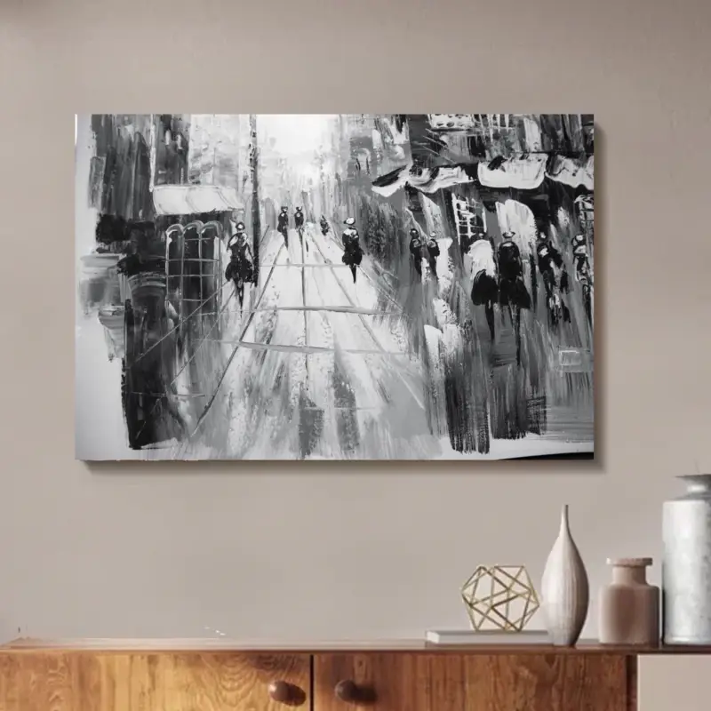 A New Day Canvas schilderij - 75 x 50 cm Bon Plan