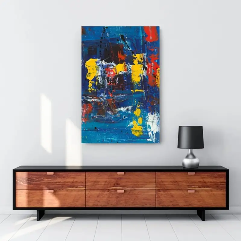 The Vita Canvas schilderij - 90 x 60 cm Haute Qualité