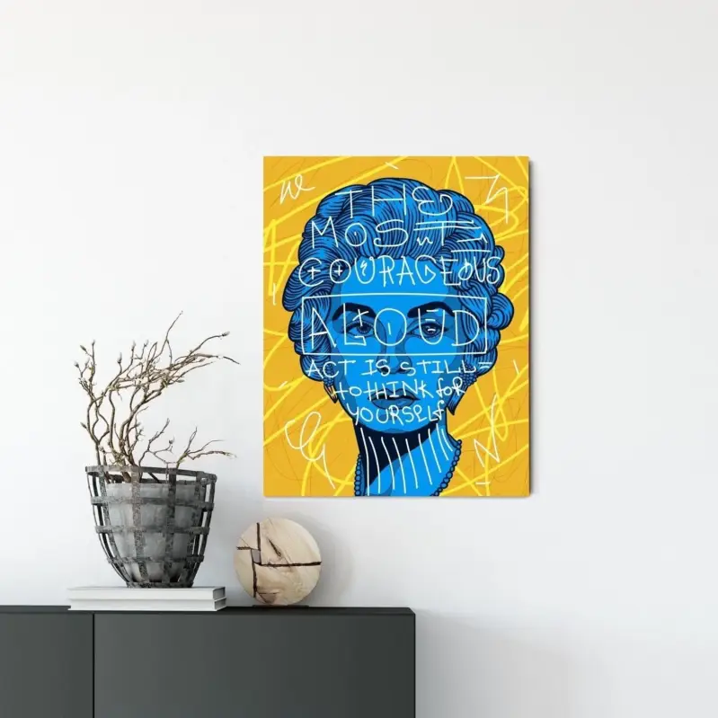 Forte Canvas schilderij - 30 x 20 cm Certifié