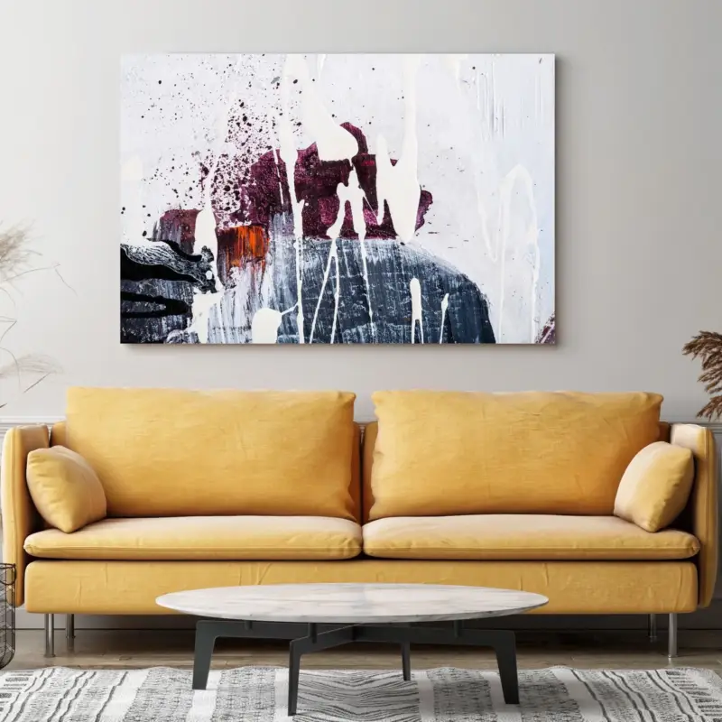 Vente Flash Morado Canvas schilderij - 90 x 60 cm