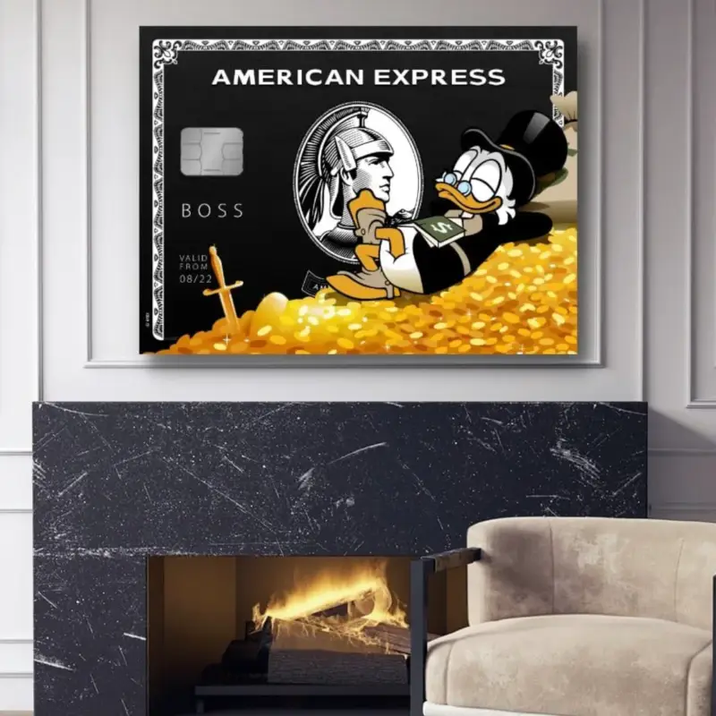 Acheter Direct Richy McDucky Canvas schilderij - 40 x 50 cm