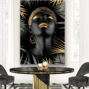 Golden Content Canvas schilderij - 30 x 20 cm Prix Bas