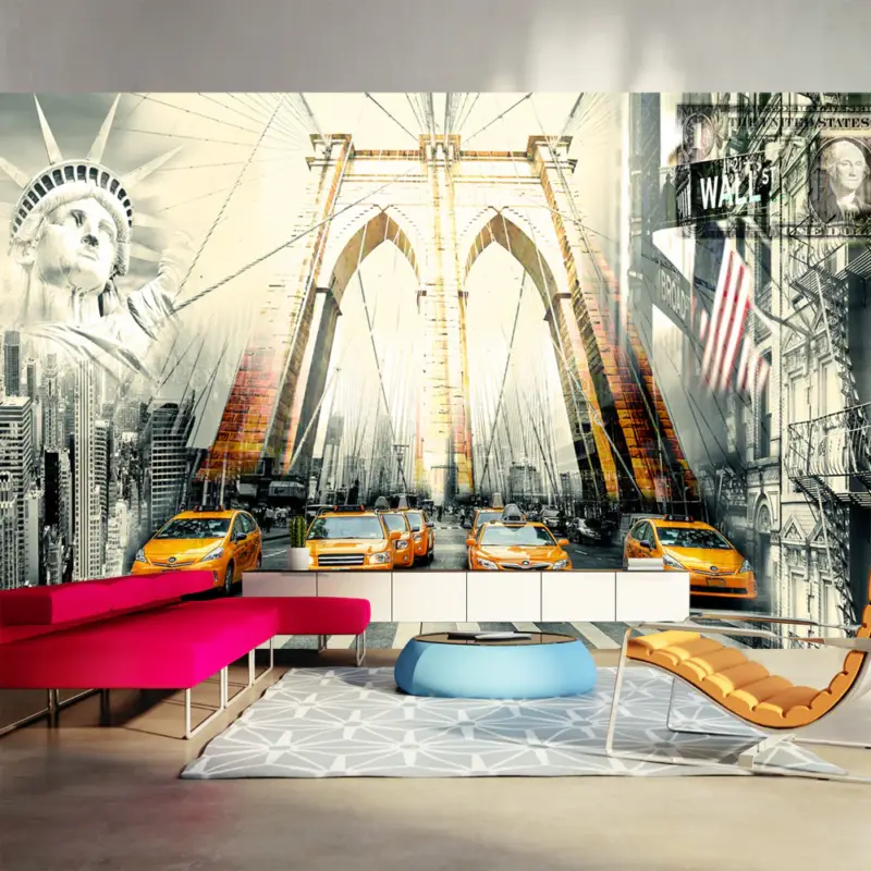 Fotobehang XXL - Urban living - 500x280 Livraison Express