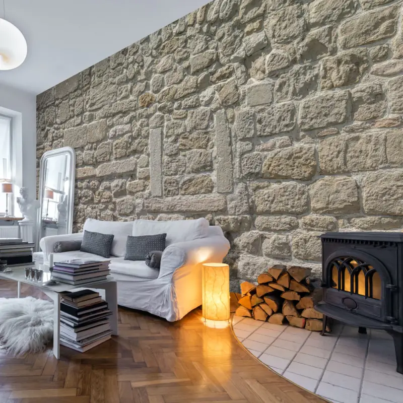 Haute Qualité Fotobehang XXL - Stone Temple - 500x280