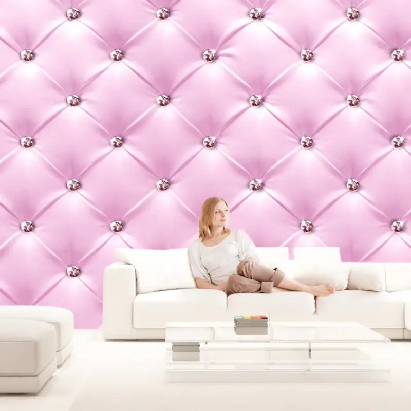 Satisfait Ou Remboursé Fotobehang XXL - Pink Elegance - 500x280