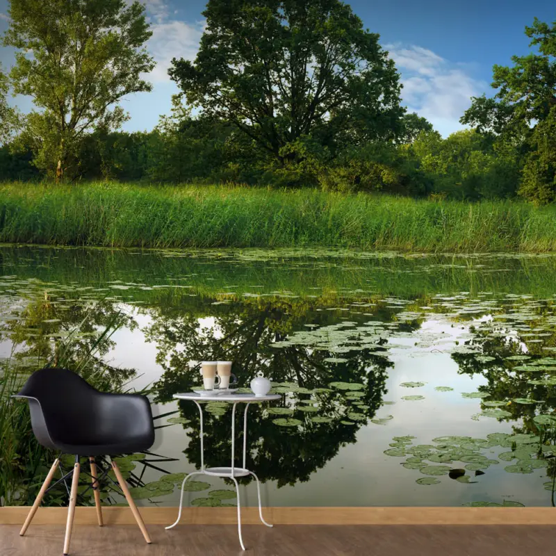 Fotobehang XXL - The Magic Pond II - 600x280 Prix Cassé