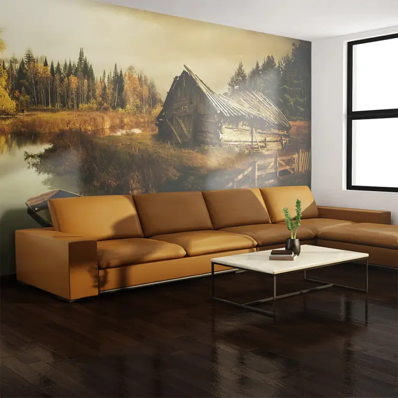 Fotobehang XXL - Desolate hut - 550x270 Acheter Direct