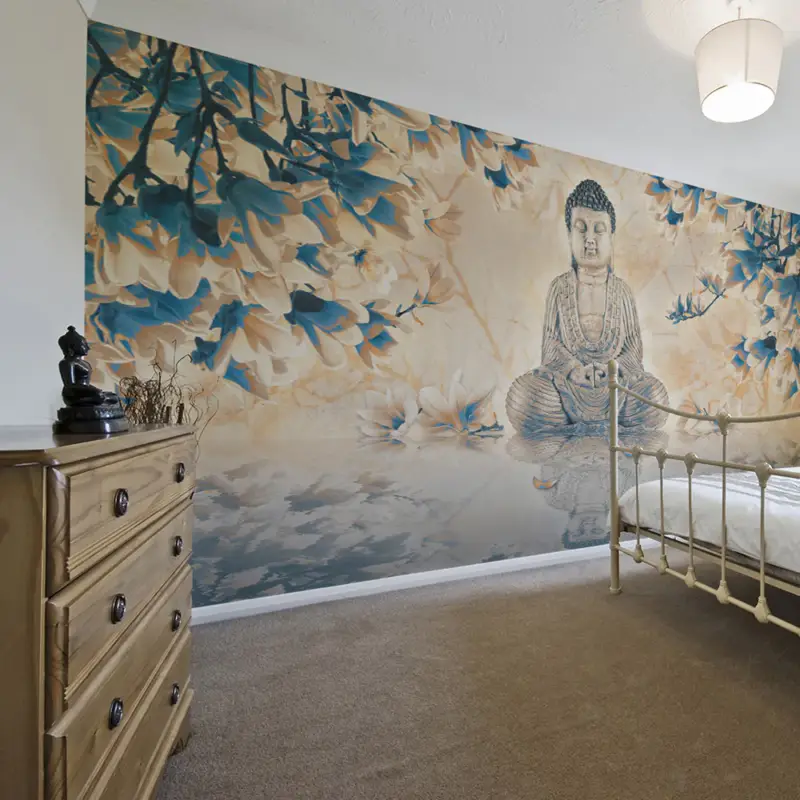 Fotobehang XXL - Buddha of prosperity - 550x270 Achetez Aujourd’hui