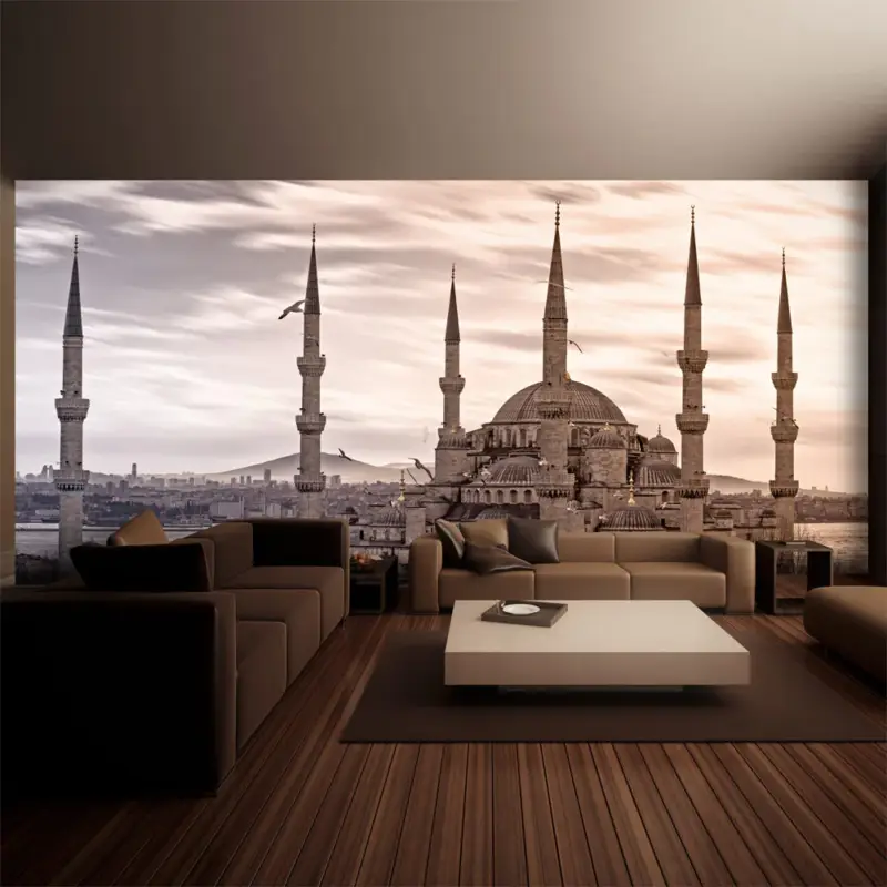 Quantité Limitée Fotobehang XXL - Blauwe Moskee - Istanbul - 550x270