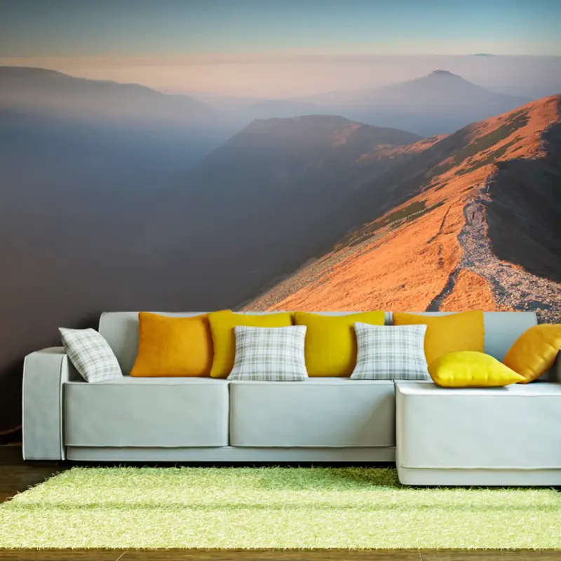 Fotobehang XXL - Bergvoetpad, Tatra - 550x270 Marque