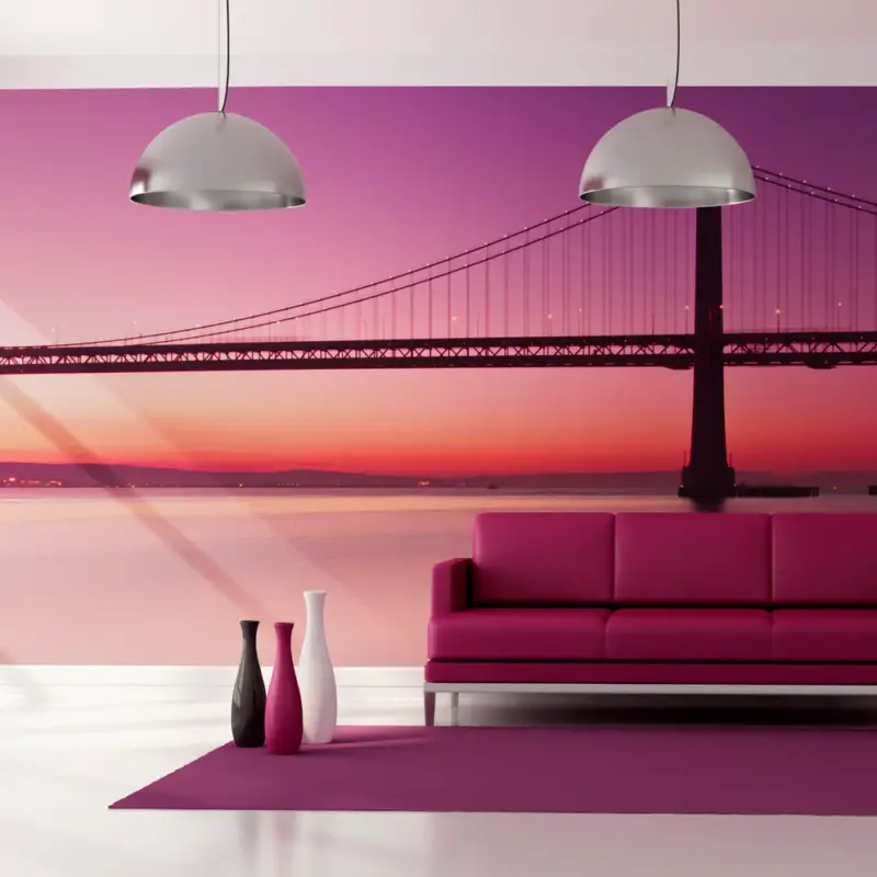 Fotobehang XXL - baai - San Francisco - 550x270 Prix Cassé