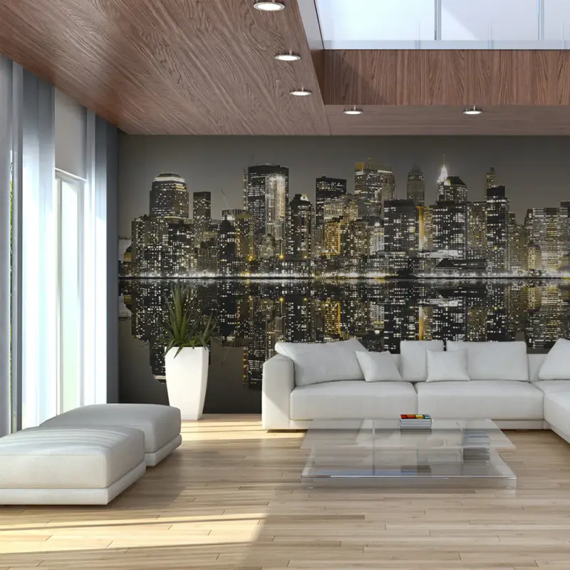 Acheter En Ligne Fotobehang XXL - American skyscrapers - 550x270
