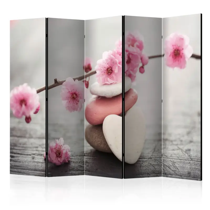 Kamerscherm - Zen Flowers II [Room Dividers] - 225x172 Commander Vite