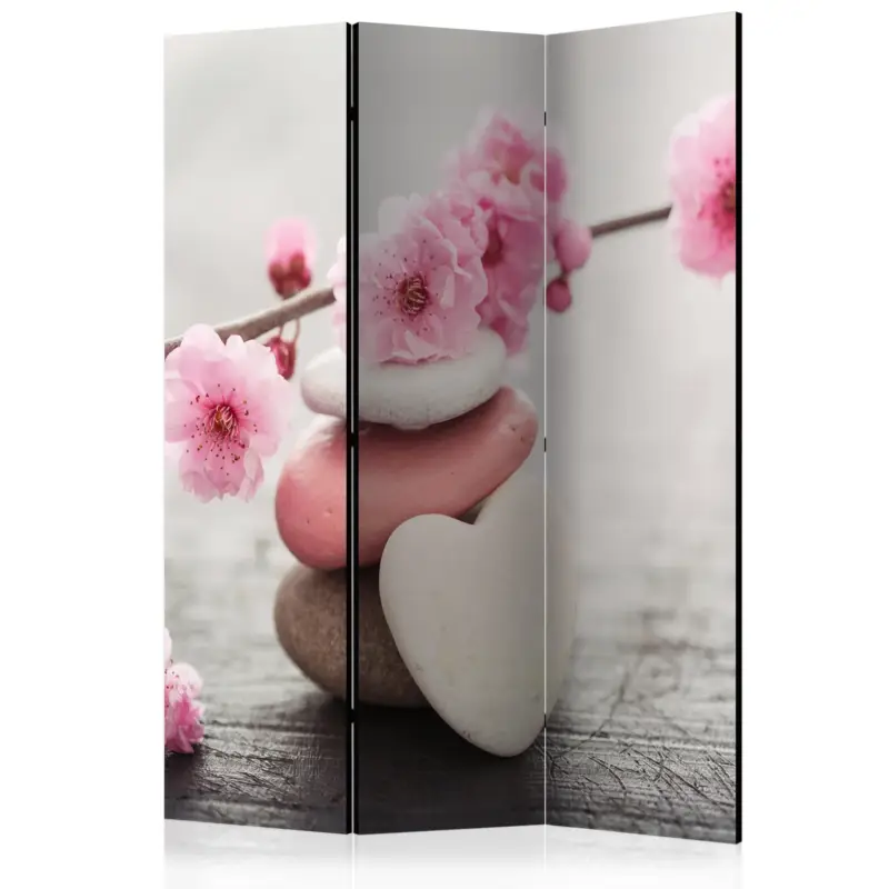 Kamerscherm - Zen Flowers [Room Dividers] - 135x172 Top Vente