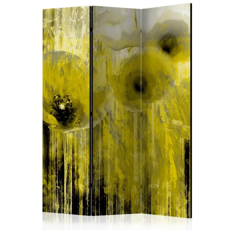 Kamerscherm - Yellow madness [Room Dividers] - 135x172 Vente Flash