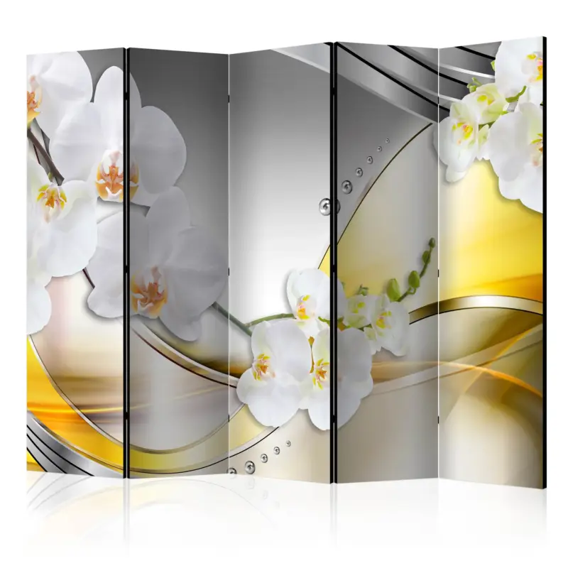 Prix Cassé Kamerscherm - Yellow Journey II [Room Dividers] - 225x172