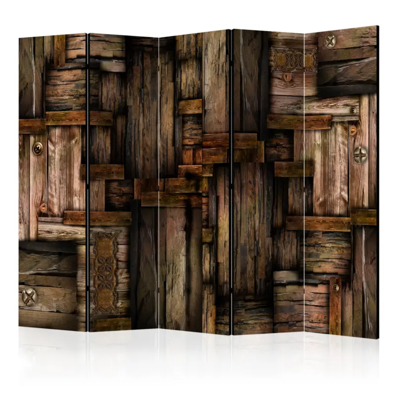 Kamerscherm - Wooden puzzle II [Room Dividers] - 225x172 Livraison Express