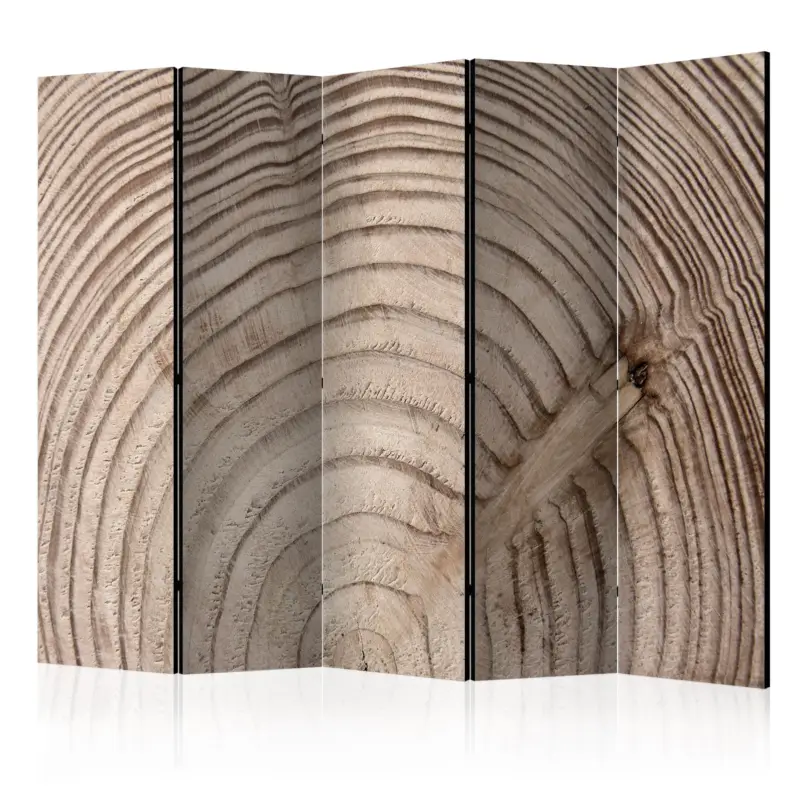 Offre Spéciale Kamerscherm - Wood grain II [Room Dividers] - 225x172