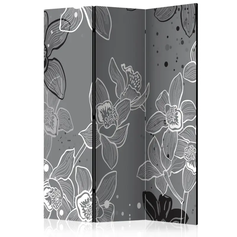 Kamerscherm - Winter flora [Room Dividers] - 135x172 Bon Plan