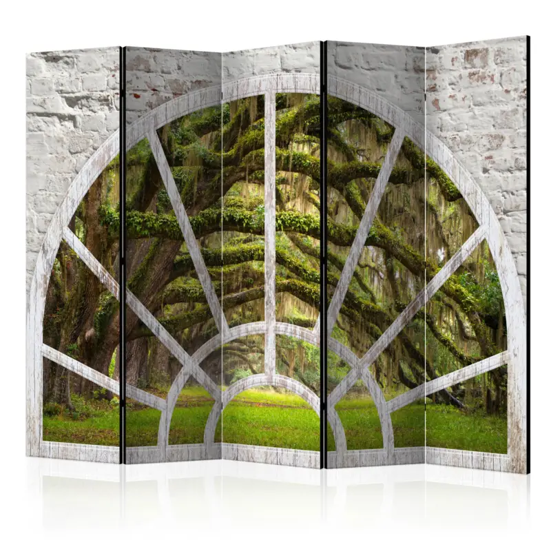 Nouveauté Kamerscherm - Window to Secret Forest II [Room Dividers] - 225x172