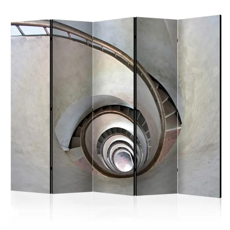 Kamerscherm - White spiral stairs II [Room Dividers] - 225x172 Meilleur Choix