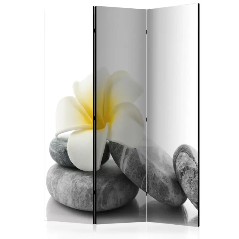 Kamerscherm - White Lotus [Room Dividers] - 135x172 Prix Bas