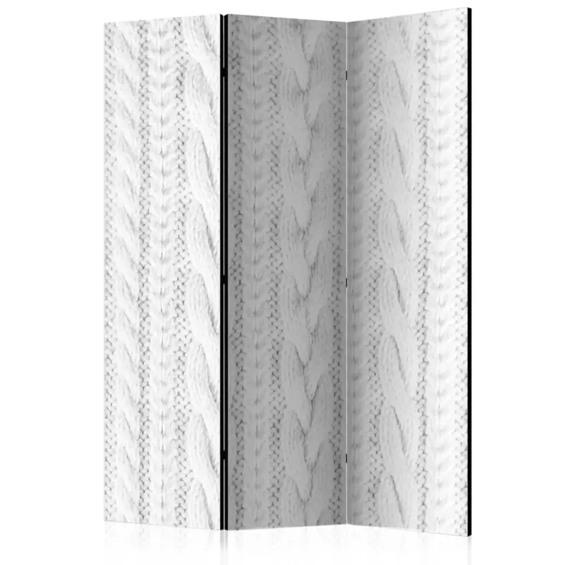 Kamerscherm - White Knit [Room Dividers] - 135x172 Prix Réduit