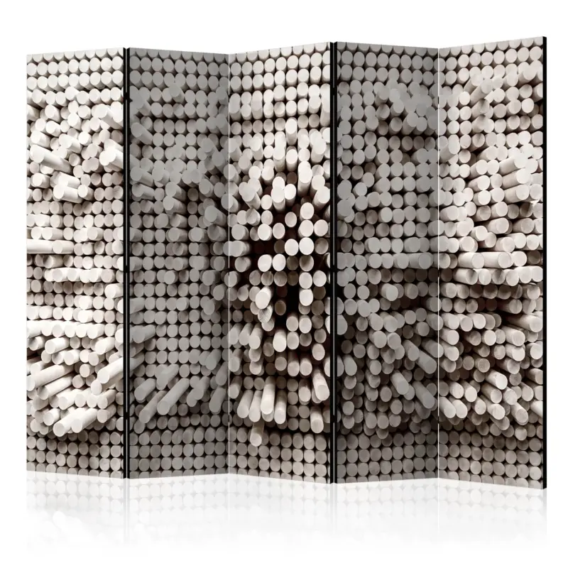 Bon Marché Kamerscherm - White Fortress II [Room Dividers] - 225x172