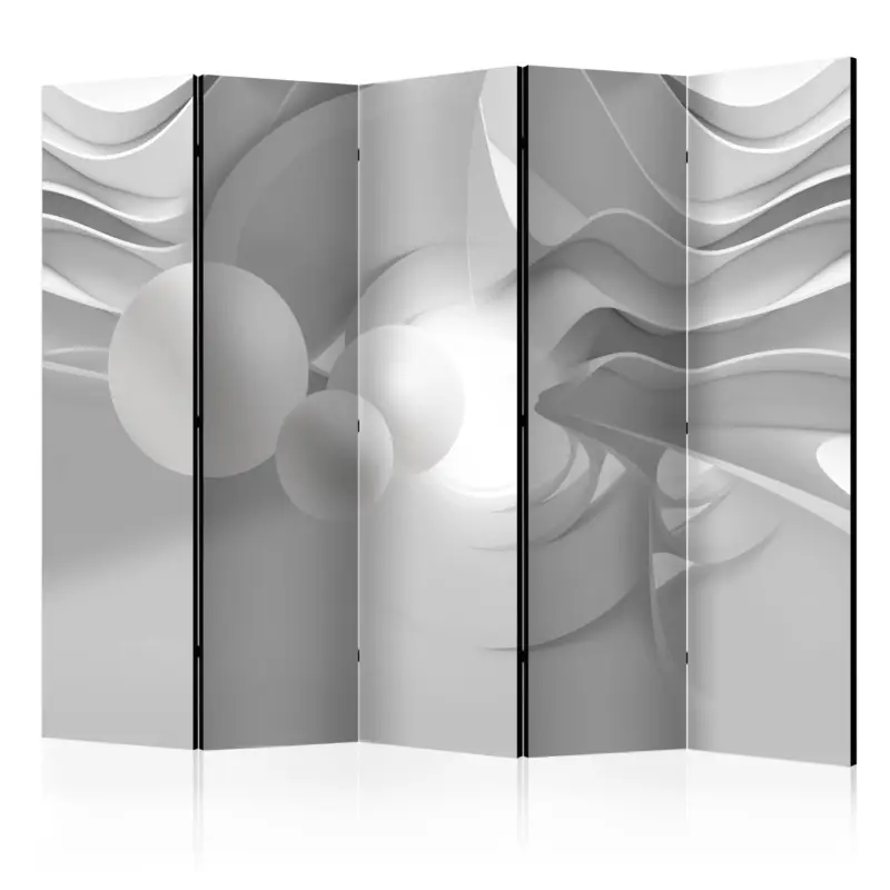 Offre Limitée Kamerscherm - White Corridors II [Room Dividers] - 225x172